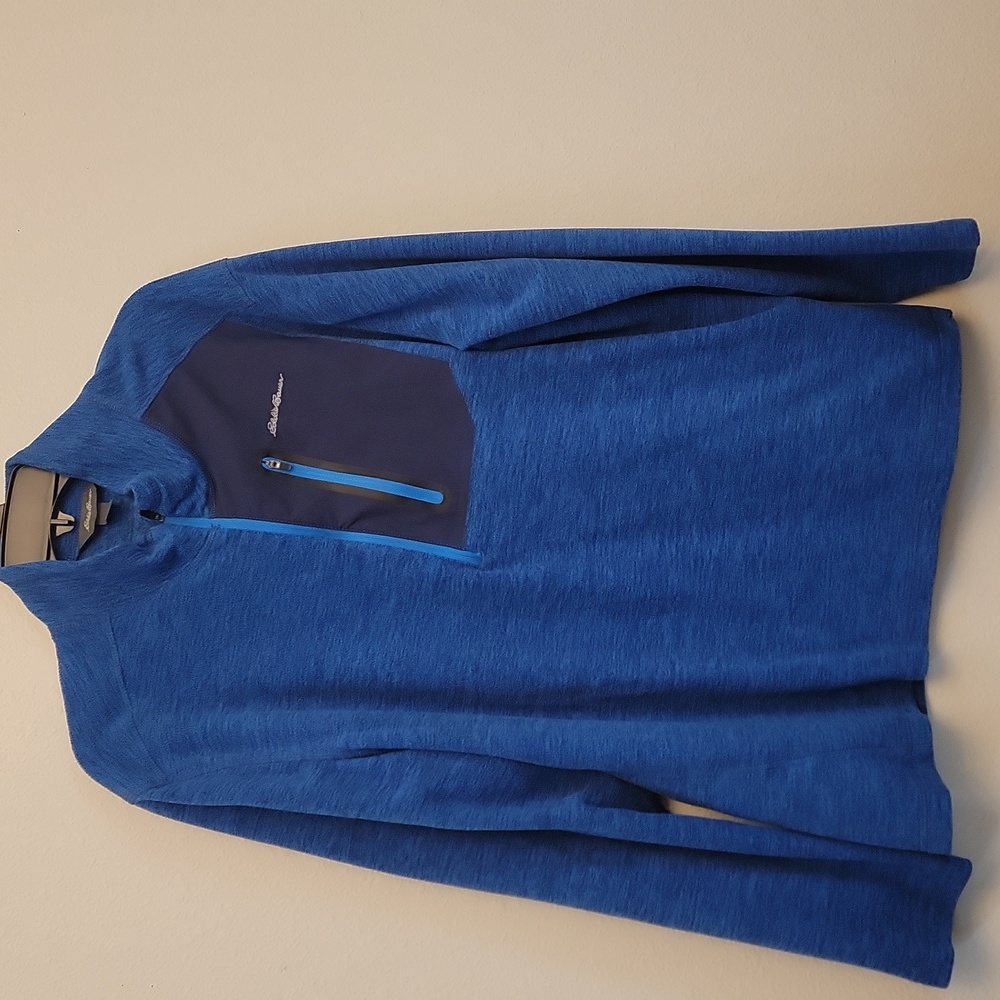 Eddie Bauer Men’s 1/4 Zip Pullover • XL • Casual Outdoor Layer